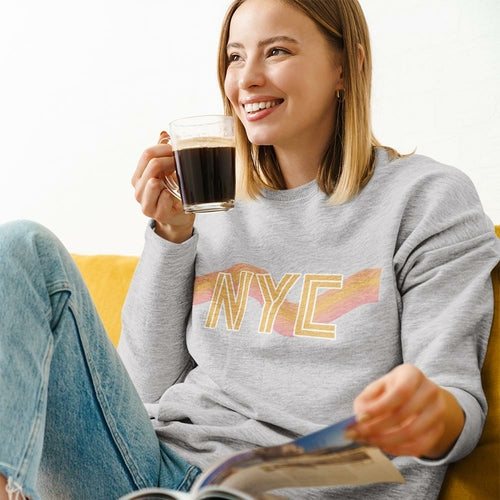 NYC Retro 70's Women's Vintage Sweatshirt