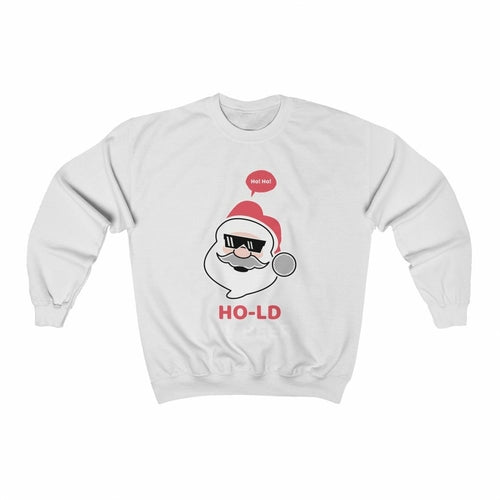 Ho Ho Ho Santa Beer Christmas Sweatshirt - Fun Festive