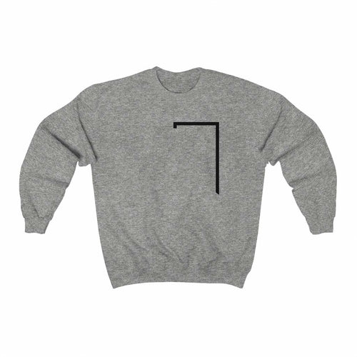 Angled Logo Comfortable Men's Sweatshirt