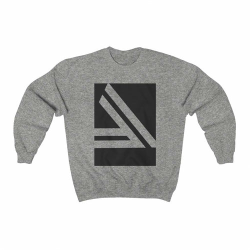 Double Slanted Logo Crewneck Sweatshirt - Men's Premium