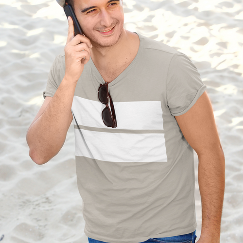 Camiseta Double Block Cotton - Estilo Único