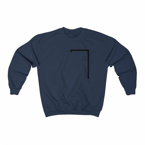 Angled Logo Comfortable Men's Sweatshirt