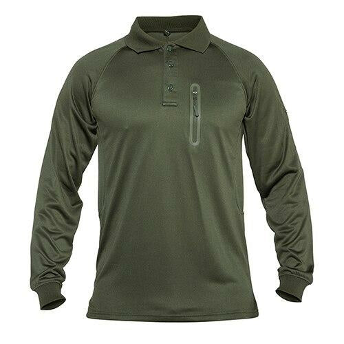 Camisa Polo Tactical Military - Manga Longa
